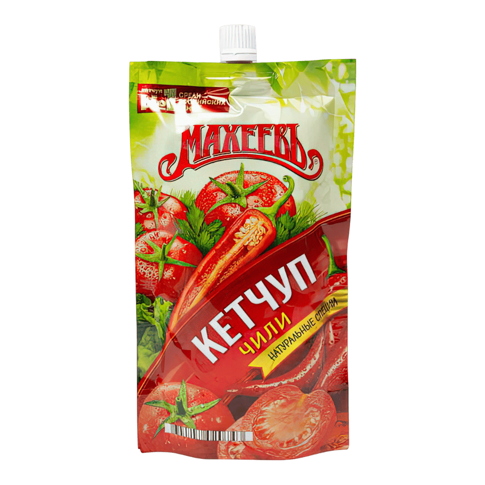 Кетчуп Чили  "Махеев" дой-пак 300гр*16шт