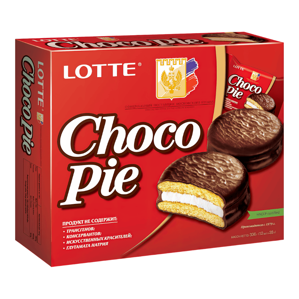 ЧокоПай 28гр*12шт*8бл LOTTE